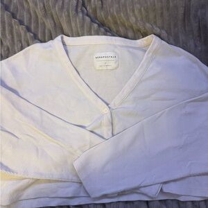 Aeropostale Cream Pajama Top